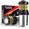 OUSHI BAU15S PY21W Lampadine LED, Canbus 6500K Bianco 2600Lm, Lampadina 7507 Luce Di Retromarcia Luce Freno Posteriore Luce Posizione Fanale Posteriore Indicatori Direzione (2 Pezzi)