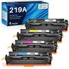 INK4U 219A Toner Compatibili per HP 219A W2190A per HP Color LaserJet Pro MFP 3302FDW 3302SDW 3302FDN 3302FDNG 3302FDWG 3302SDWG 3202DN 3202DW (con CHIP), 4-Pack
