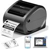 Phomemo Ethernet Stampante Etichette Spedizione 4x6, Stampante Termica 300dpi per Aziende, Compatibile con Ethernet, Bluetooth e USB, Compatibile con Amazon, Vinted, Etsy, DPD, DHL, UPS