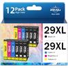 INK4U 29XL Cartucce d'inchiostro compatibili per Epson 29 29XL per Expression Home XP-235 XP-245 XP-247 XP-255 XP-257 XP-332 XP-335 XP-342 XP-345 XP-352 XP-355 (6 Nero, 2 Ciano, 2 Magenta, 2 Giallo)