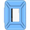 ORICO Custodia Protettiva/Custodia Rigida Portatile da 3,5 Pollici per Hard Disk (HDD) SSD (PHX35) -Blu
