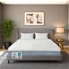 DOLCI SOGNI Materasso Matrimoniale 160x200 cm Memory Foam - Materasso Alto 20cm, Doppio Comfort Ortopedico e Ergonomico, Sfoderabile con lato Estate e lato Inverno, Made in Italy