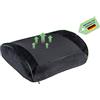 RICOO Cuscino lombare sedia SK-R0110 ufficio Memory foam Cuscini seduta Ortopedico Ergonomico Sostegno della schiena Cervicale Sciatica Nero