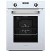 Klarstein SmartSlim Forno da Incasso 45cm - 49L, 9 Funzioni, Pulizia a Vapore, Timer Digitale, Forno Elettrico Ventilato, Porta Rimovibile, Classe Energetica A, Vetro Temperato Nero