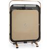Klarstein Stufa Elettrica Basso Consumo, Stufetta Elettrica Basso Consumo 1300W, Riscaldamento Elettrico in Alluminio con Marmo, Termostato, Riscaldatore Pannello Radiante Infrarossi e Antigelo