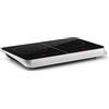 Klarstein InnoChef - Doppio Piano a Induzione Portatile, 3400W, Touch, Sensore Pentole, Timer Spegnimento, 10 Livelli, Protezione Surriscaldamento, Sicura Bambini, Vetroceramica, Argento