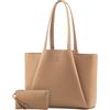 LOVEVOOK Borsa Donna 15,6 Pollici, Borsa Laptop Università e Lavoro in Pelle Sintetica Impermeabile, Tracolla Professionale per Ufficio, Insegnanti e Viaggi