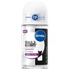 NIVEA Rotolo autentico antitraspirante bianco e nero, 50 ml