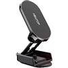 N NEWTOP Supporto ST33 Estensibile Flessibile Metallo Resistente Cromato Magnetico Calamita Porta Telefono Adesivo Cruscotto Macchina Auto Camper Camion Universale da Tavolo Cellulare Smartphone