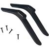AsrMyjcx Base per Supporto TV da Tavolo da 2 Pezzi Gambe per TV da Tavolo Assemblaggio Semplice, 19 Cm X 5 Cm X 1.6