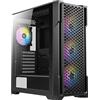 ANTEC Serie AX AX90 Mid-Tower ATX Gaming, pannello frontale High Airflow Mesh, 4 ventole ARGB da 120 mm incluse, parti laterali in vetro temperato, supporto raffreddamento da 360 mm