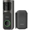 IMOU Kit videocitofono smart a batteria 2.5K fisheye e cicalino 3S IMOU