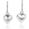 AeraVida Orecchini pendenti in argento sterling 925 con cuore scintillante pieno d'amore
