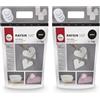 Rayher Polvere per stampi Raysin 100, 'Bianco, Busta 1 kg, 3410302 (Confezione da 2)