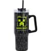 Stor Borraccia Acciaio Inossidabile Minecraft 665ml - Tappo Ermetico con Manico, Resistente Riutilizzabile per Scuola Sport Viaggio