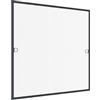 Windhager Zanzariera con telaio in alluminio, per finestre, ultra piatta, 120 x 150 cm, colore antracite, 03971