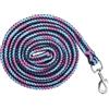 HKM 4057052145612 - Funny Horses con moschettone, 1357, Blu Scuro/Blu/Rosa Scuro, 180 cm
