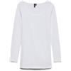 Vero Moda Vmmaxi My Ls Soft Long U-neck Noos, Maglietta a maniche lunghe, Bianco (Bright White), S Donna