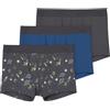 NAME IT Kids Nkmboxer 3P Iron Space Noos - Confezione da 3, Forged Iron, Numeric_146