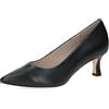 CAPRICE décolleté da Donna in Pelle, Nero (Black Nappa), 38 EU