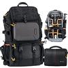 TARION Pro PB-01 Zaino Fotografico Grande per Fotocamera e Laptop 15.6"