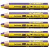STABILO woody 3 in 1 duo - Matita colorata Multi-Funzione - Mina a 2 Colori - Confezione da 5 - Giallo/Viola profondo