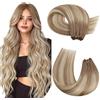 Moresoo Extension Tessitura Capelli Veri Marrone #8/22/8 60cm 100g Remy