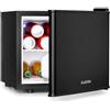 Klarstein Geheimversteck - Minibar, Mini Frigo, Mini Frigorifero per Snack e Bevande, solo 26 dB, Ripiano Estraibile, Regolazione della Temperatura senza Intervalli Predefiniti, 17 L, Nero