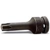 Beta 720TX 40 - Chiavi a bussola maschio per viti con impronta Torx con attacco quadro femmina 1/2 fosfatate
