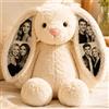 SOUFEEL Coniglio Peluche Personalizzato con Foto,Peluche Coniglietto Pupazzo Personalizzato HD Stampa,Peluche Soffice Fatto a Mano Personalizzabile,Peluche Regalo Ricordo per Figlio e Figlia (Style-1)
