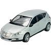 Generisch Welly Modello Auto Compatibile con Lancia Delta Argento ca 1/43-1/49 Metal Model Auto The Cast Nuovo in Scatola