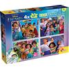 Liscianigiochi Disney Puzzle Maxifloor 4 x 48 Encanto, Multicolore, 98170