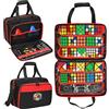 FURIMETY Speed Cube Custodia per contenere oltre 30 cubi Rubix e timer con tracolla, borsa portaoggetti per cubi magnetici strani, supporti per cubi, manuali di istruzioni, nero, solo borsa