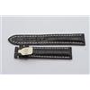 Breitling Vitello Bracciale IN Pelle 20MM Per Fibbia 18MM Nero 20-18 728PL