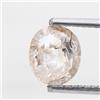 Surat*Diamond*City Ovale Forma Arancione Colore 1.17ctw Rosa Taglio Diamante Naturale Sfuso 7.5 MM