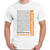 Trainspotting T-Shirt Introduzione Uomini Divertente Scegli La Vita Intro