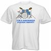 I'M Un Batterista Please Shout Uomo Divertente T-Shirt Drumming Drum Kit Rock