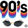 Unlimited occhiali da sole uomo vintage UNLIMITED ANNI 90's MOLTO SCURI argento italia