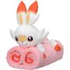 Pokémon Co., Ltd. RARA Coperta Plush Di Pokemon Scorbunny Pikapika Box 2021 Dal GIAPPONE