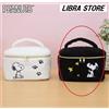 SEGA RARO SNOOPY Pochette Vanità Premium Fluffy Nera Ver. EXPRESS Dal GIAPPONE 2023