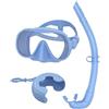 Laikoutd Occhiali per viso Maschera da sub Maschera panoramica da 180 gradi Occhiali da snorkeling per subacquei Snorkeling Apnea Nuoto Adulti Occhiali da snorkeling Maschera da snorkeling
