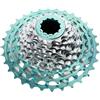 HKZRTUDS Compatibile con la Cassetta da Strada HG ZRACE Alpha Ex a 12 velocità, Completamente Cava CNC, Super Leggera e Verde Menta,Componenti(12s 28T Green)
