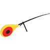 Hiraith Giocattolo per Canna da Pesca Sul Ghiaccio per Bambini, Durevole, Leggero, Portatile, per Avventure All'aria aperta. Materiale ABS