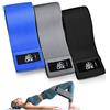 CFX Elastici Fitness (Set di 3), elastico fitness con 3 Livelli di Resistenza,Bande Elastiche Fitness Antiscivoli per Esercizi Glutei, Yoga, Pilates, Palestra (rosso)