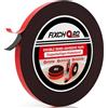 FIXCHORD Nastro Biadesivo Extra Forte, 10m×12mm Nastro di Montaggio, Impermeabile Nastro Biadesivo in Schiuma Acrilica per Auto, Strisce LED, DIY, Decorazioni per Casa e Ufficio (Uso Interni/Esterni)