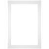 yd. Passepartout 36x49 cm per Il Formato Foto 20x30 - Bianco - Museumkarton - Dimensioni Esterne 36x49 cm - Dimensioni Interne 20x30 cm