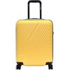K-Way Trolley Cabina Eudoxie, Giallo, 100% Policarbonato, 55x38x22 cm, 39L, 4 Ruote Spinner, Chiusura TSA