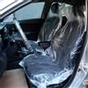 LUMEIRA Coprisedili per Auto, 100 Pezzi Coprisedili in Plastica Usa e Getta, Trasparenti, Facili da Installare, Coprisedili per Auto per Amanti delle Auto