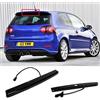 RZG Luce LED per freno posteriore, lenti affumicate nere, di livello superiore, centrale, terza, per Volkswagen Golf V GTI R32 R Line Polo 9N Passat 3C5 R36 2004-2009