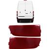 BIAREN Paraurti Posteriore Riflettore Luce Marcatore Sinistro E Destro Per Mercedes Sprinter VW Crafter A9068260040 A9068260140 2E0945105A